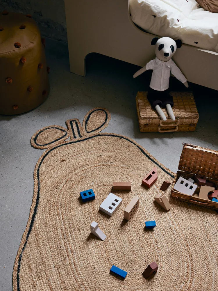 Pear Braided Jute Rug - Natural Ferm Living - DK