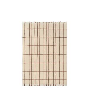 Sen Rug - Parchment/Chestnut 140 Ferm Living - DK
