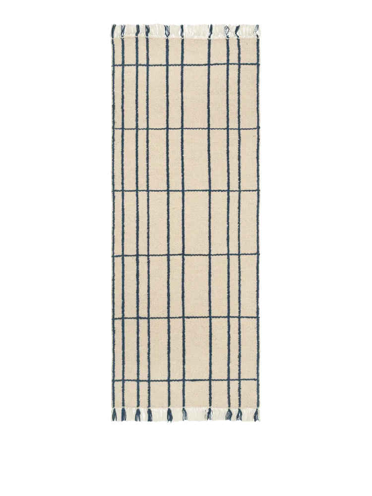 Sen Runner - Parchment/Indigo Ferm Living - DK