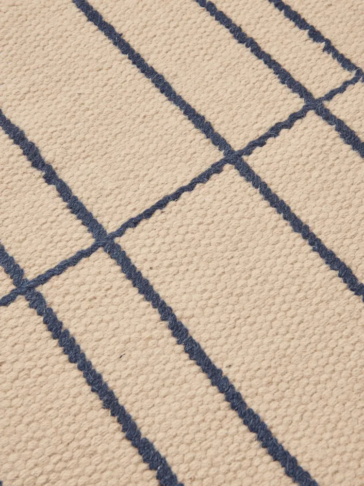 Sen Runner - Parchment/Indigo Ferm Living - DK
