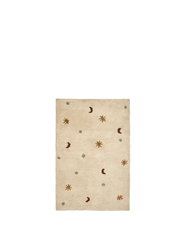 Skye Tufted Rug - Parchment Ferm Living - DK