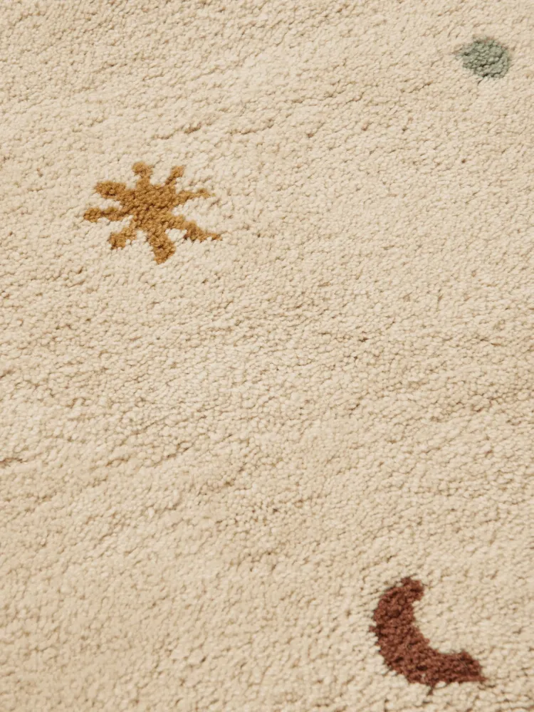 Skye Tufted Rug - Parchment Ferm Living - DK