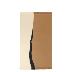 Soil Kelim Rug - Dark Sand/Off-white 140 Ferm Living - DK