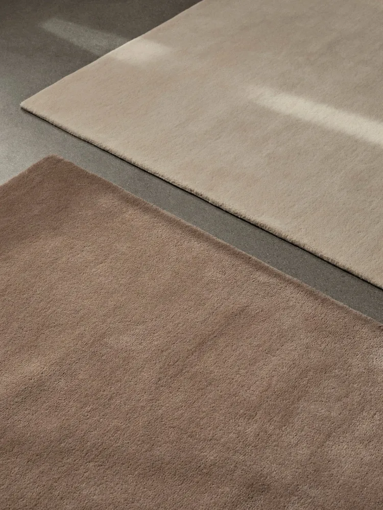Stille Tufted Rug - Ash Brown 160 Ferm Living - DK