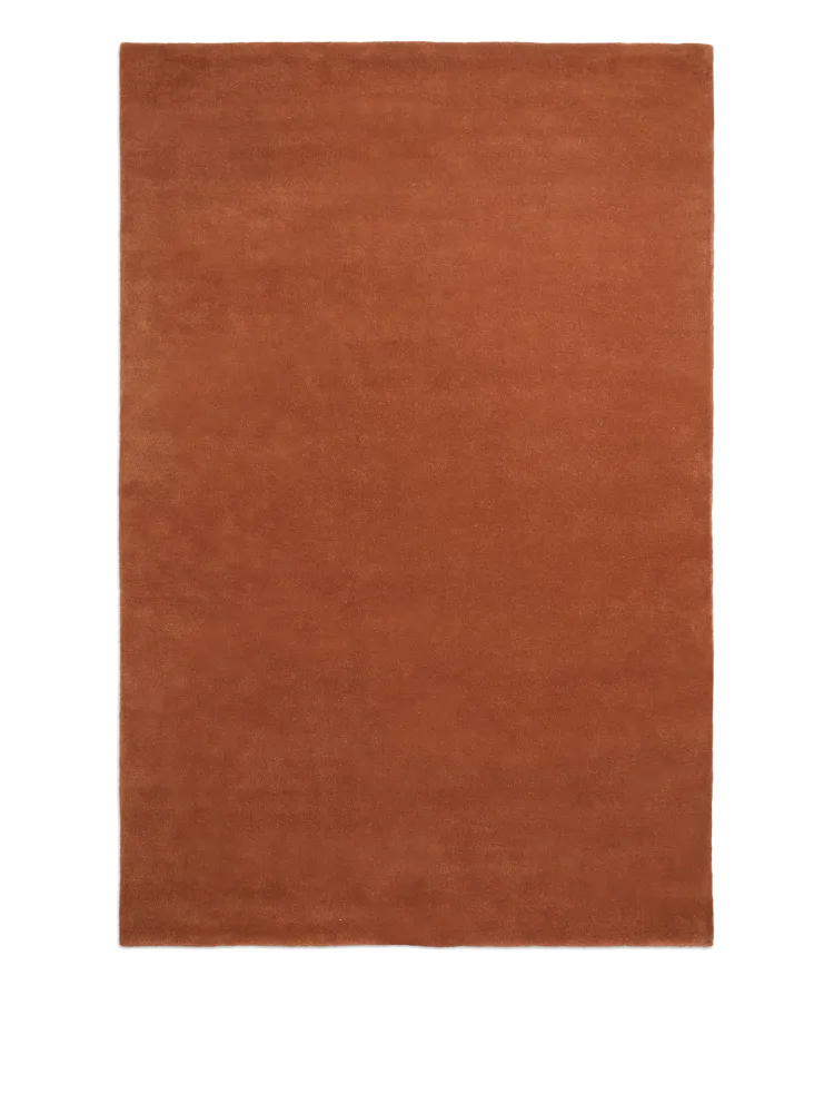 Stille Tufted Rug - Red Brown 160 Ferm Living - DK