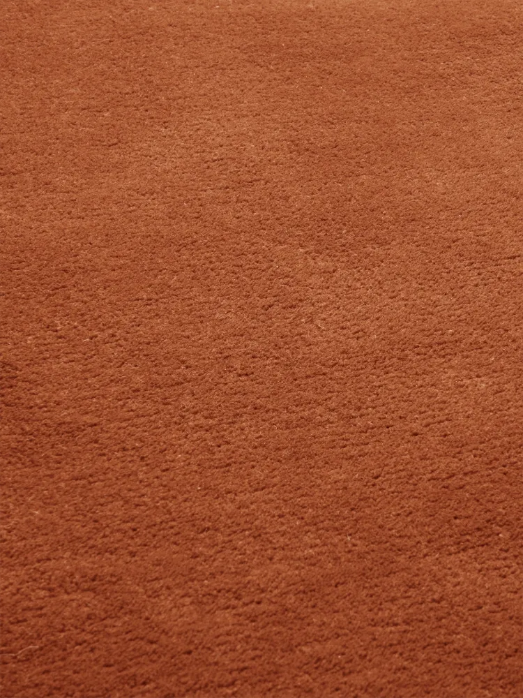 Stille Tufted Rug - Red Brown 160 Ferm Living - DK
