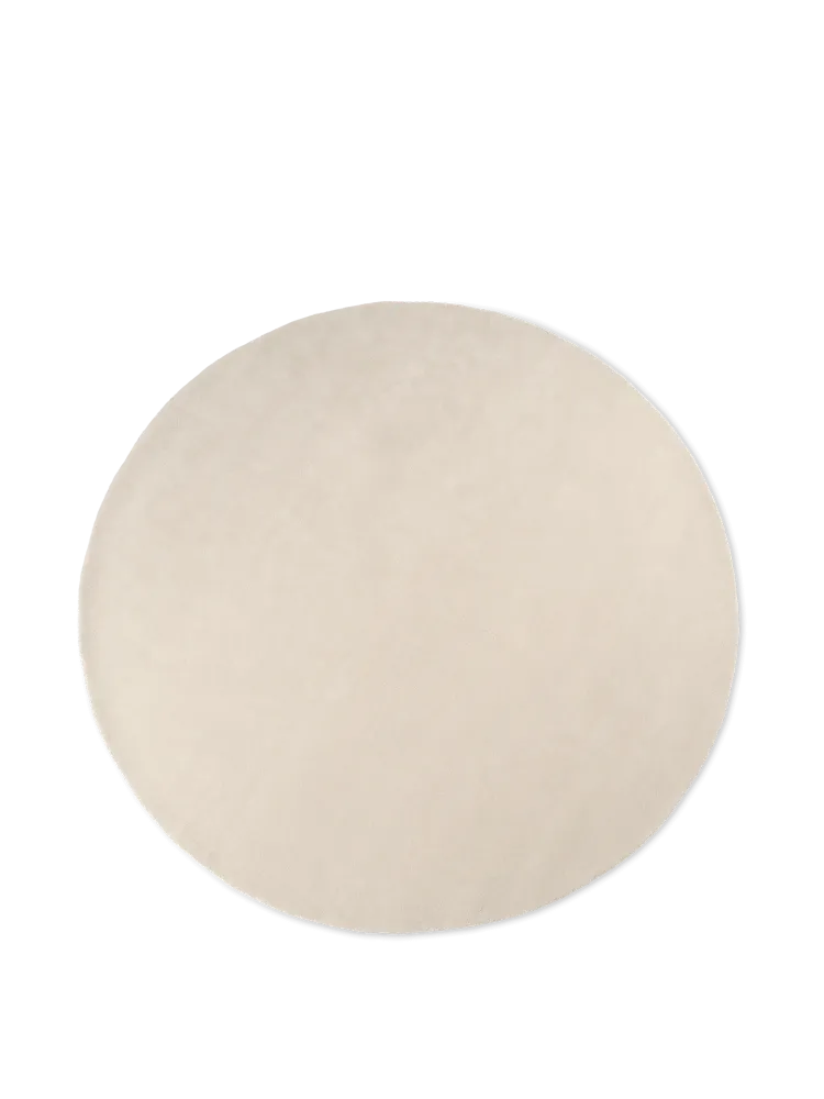 Stille Tufted Rug - Round - Off-white Ferm Living - DK