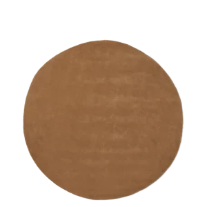 Stille Tufted Rug - Round - Toffee Ferm Living - DK