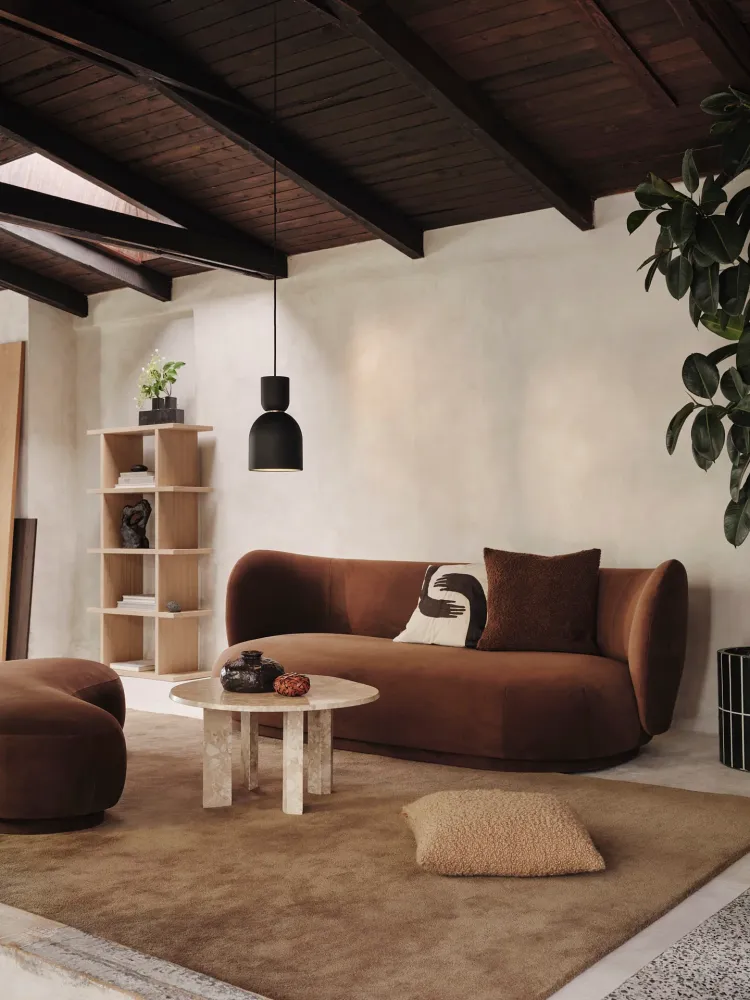 Stille Tufted Rug - Toffee 200 Ferm Living - DK