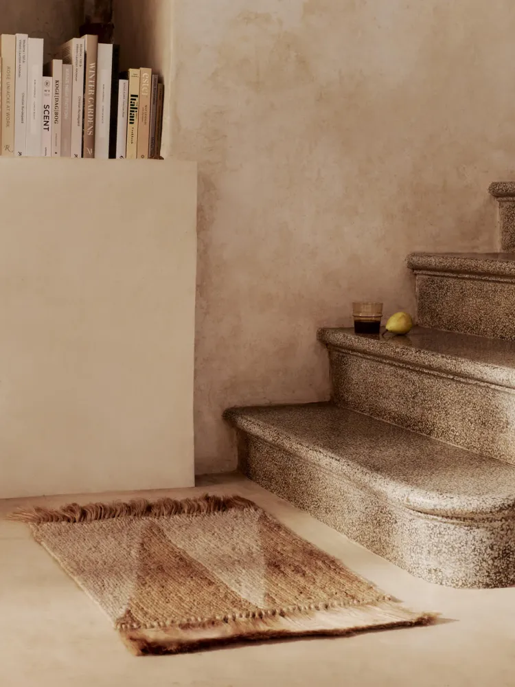 Studie Mat - Nautral/Off-White Ferm Living - DK