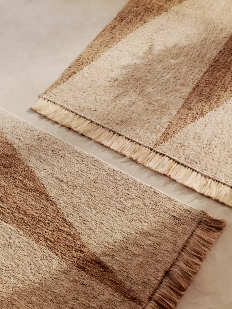 Studie Rug - Natural/Off-White 140 Ferm Living - DK