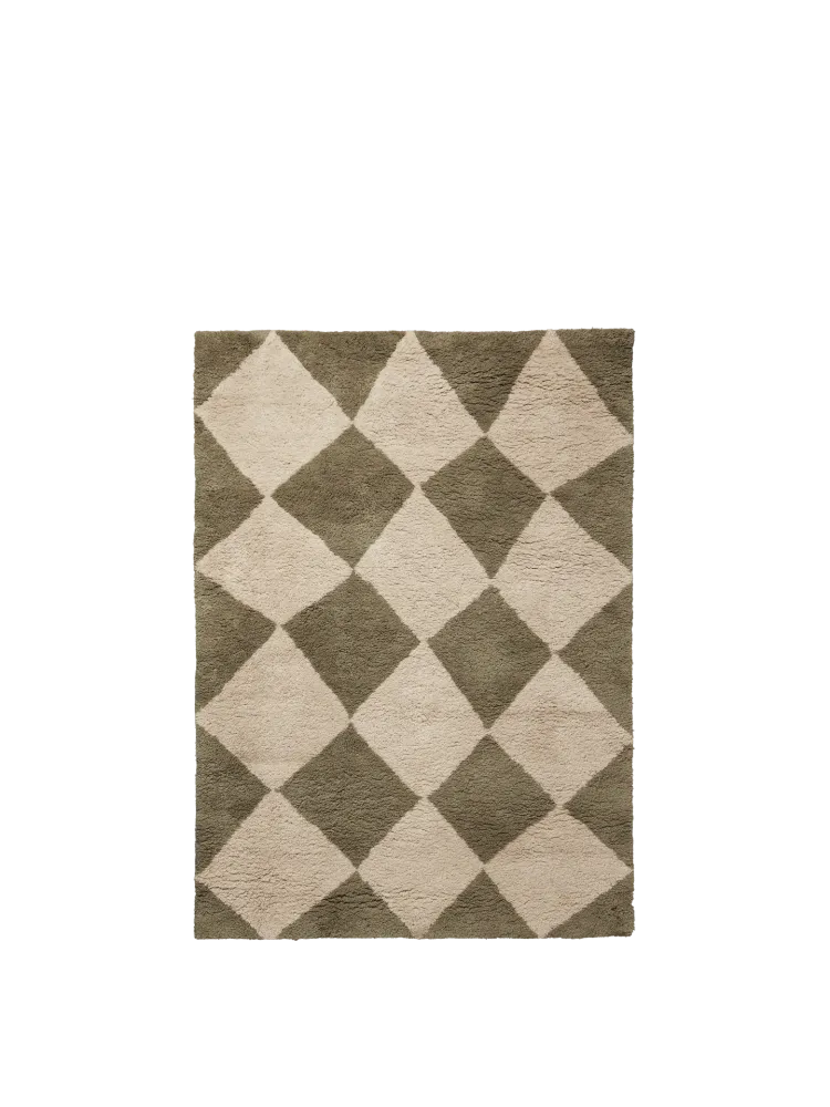 Tilt Rug - Elm Green Ferm Living - DK