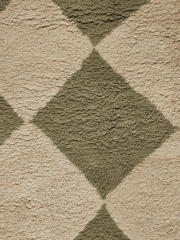 Tilt Rug - Elm Green Ferm Living - DK