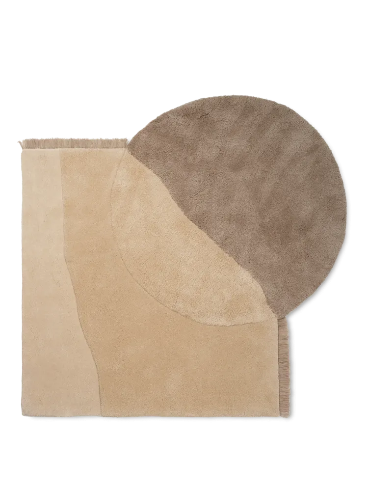 View Tufted Rug - Beige Ferm Living - DK