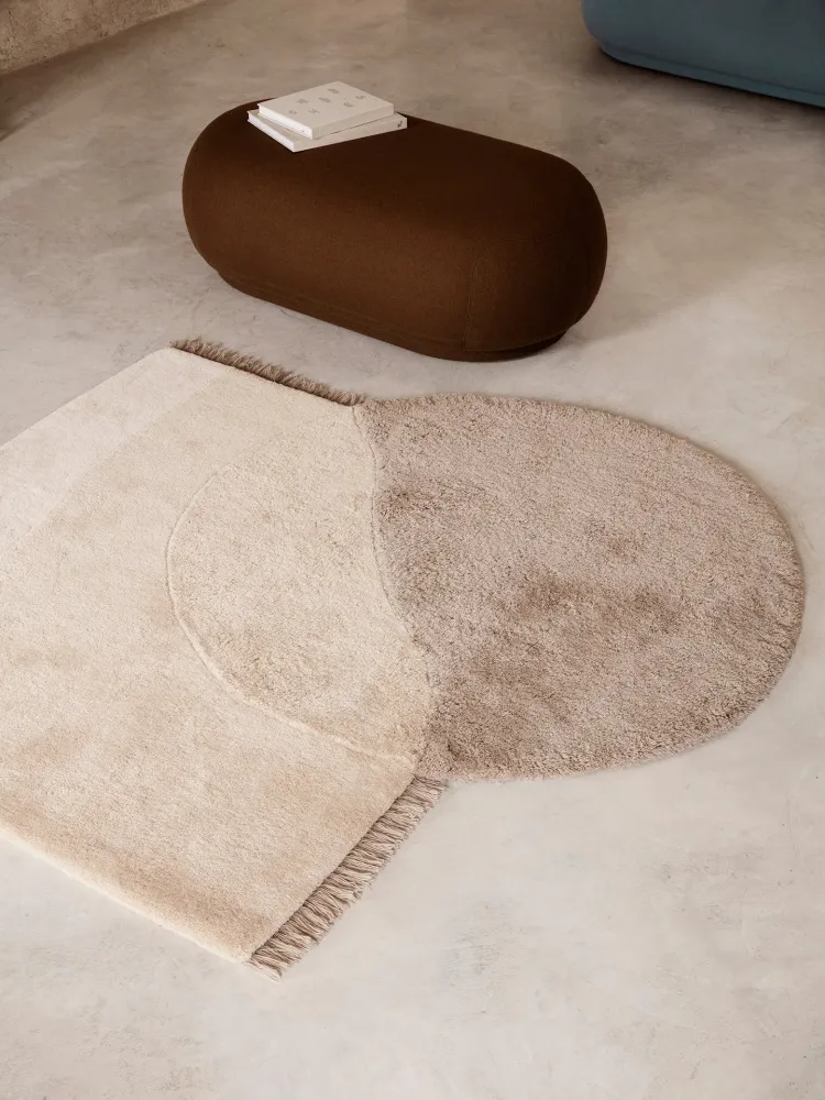 View Tufted Rug - Beige Ferm Living - DK