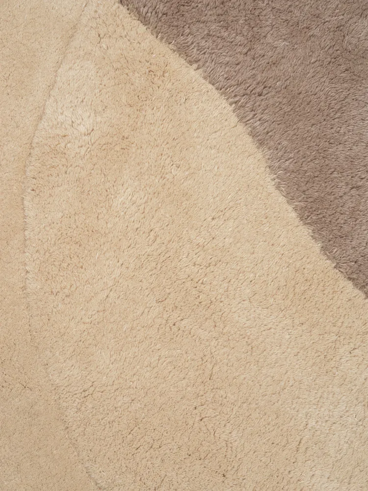View Tufted Rug - Beige Ferm Living - DK