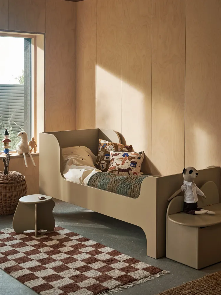 Mara Washable Rug - Rust/Warm Sand