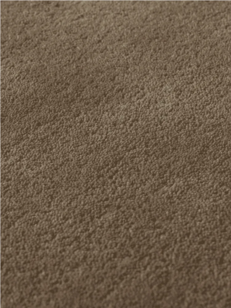 Stille Tufted Rug - Round - Ash Brown