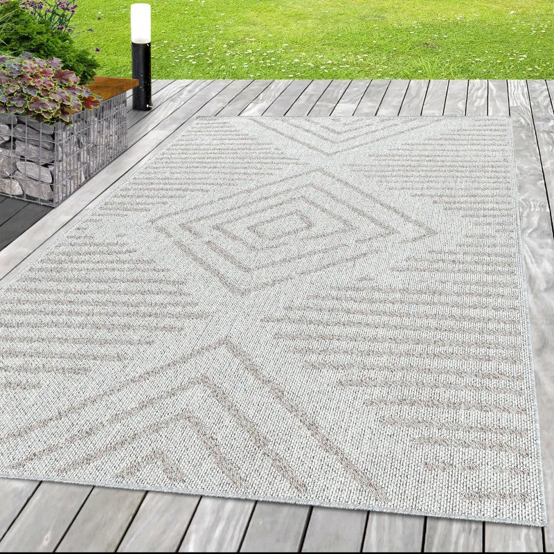 Fladvævet tæppe - Aruba 4902 Blush 60x110