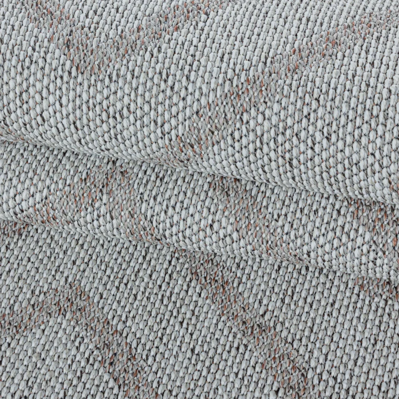 Fladvævet tæppe - Aruba 4902 Blush 60x110