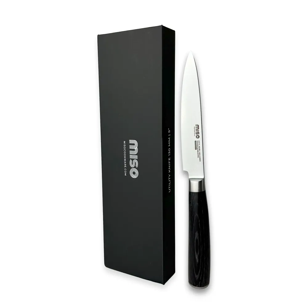 Miso Cookware - Damaskus Kommerciel Universalkniv - 13 cm / 5"