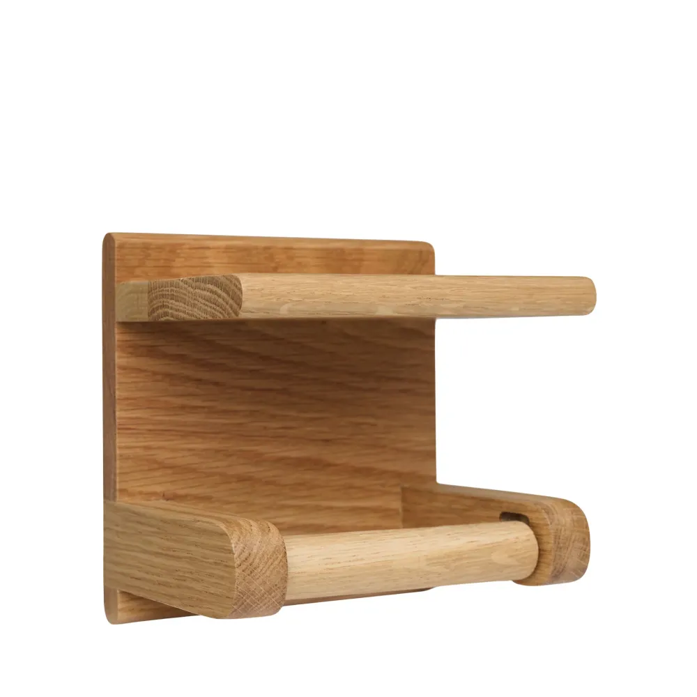 Wood II toiletrulleholder