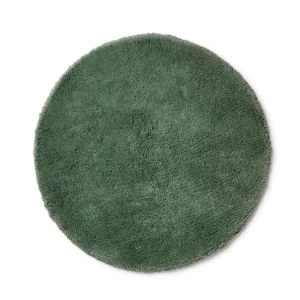 Compliments - Bademåtte Loop Ø75 Cm. - Forest Green