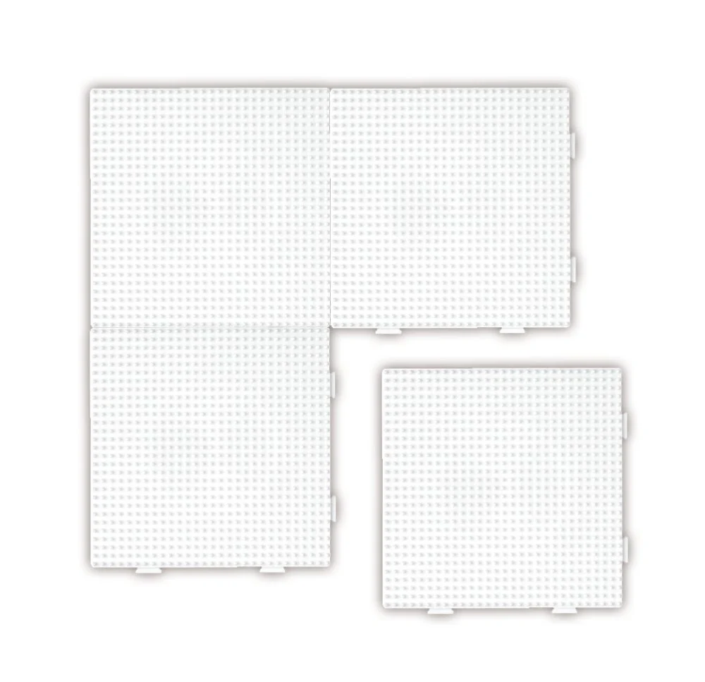 Hama Perleplade Midi - Firkant 15x15cm - Pearl (234) - Samlefunktion