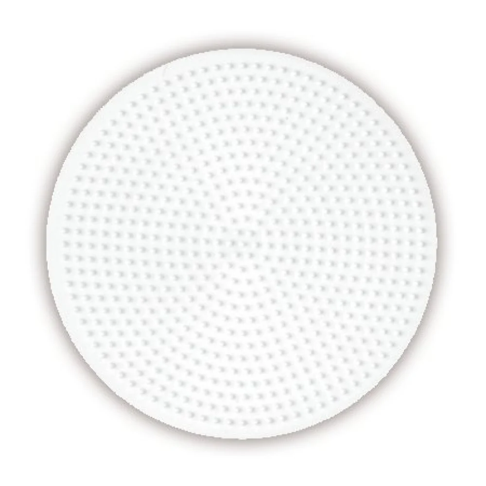 Hama Perleplade Midi - Rund Ø15cm - Kridt (221)