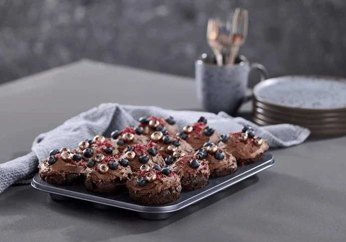 Muffinform til 12 stk - Nonstick belægning