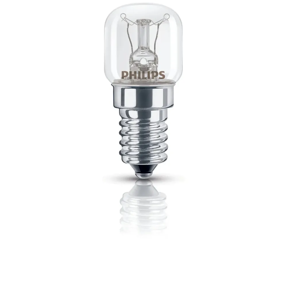 PHILIPS Ovnpære 15W, Rørformet, E14, 1 pak