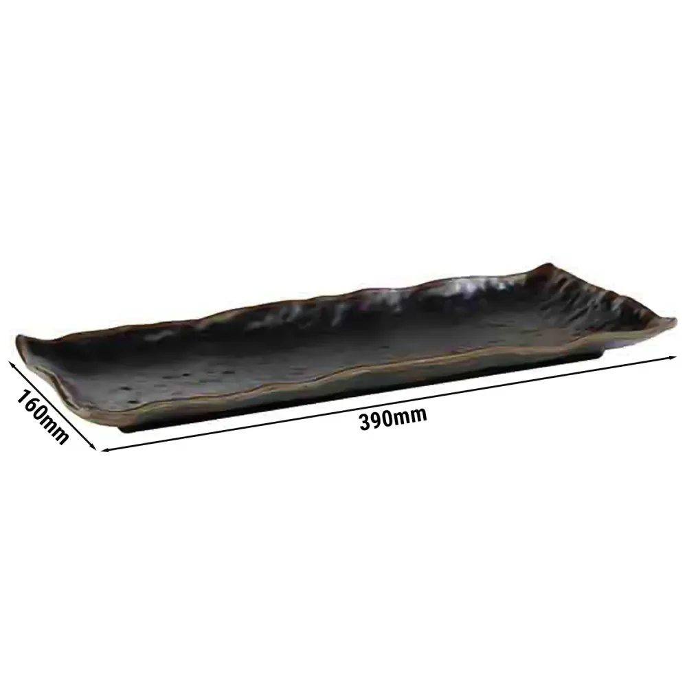 (6 stk.) Bakke - MARONE - Melamin - 390x160mm - Højde: 30mm