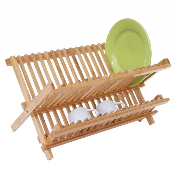 Storslået houseware - Opvaskestativ - Bambus