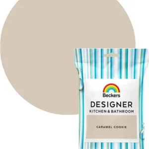 Tester af farve Beckers Designer Kitchen&Bathroom Caramel Cookie 0,05 l