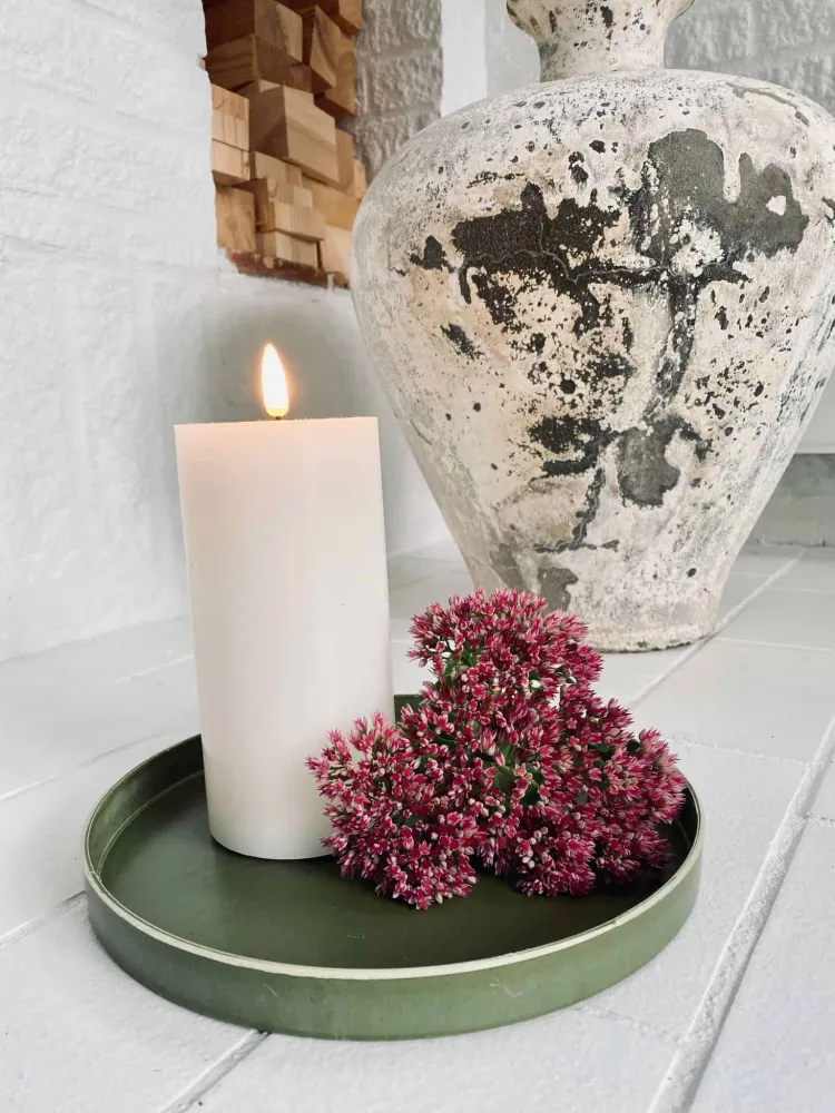 Bakke beton look - Lille grøn