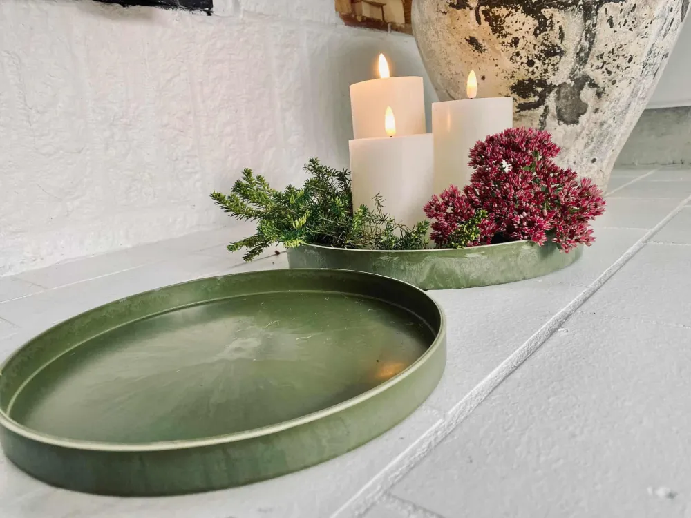 Bakke beton look – Mellem grøn