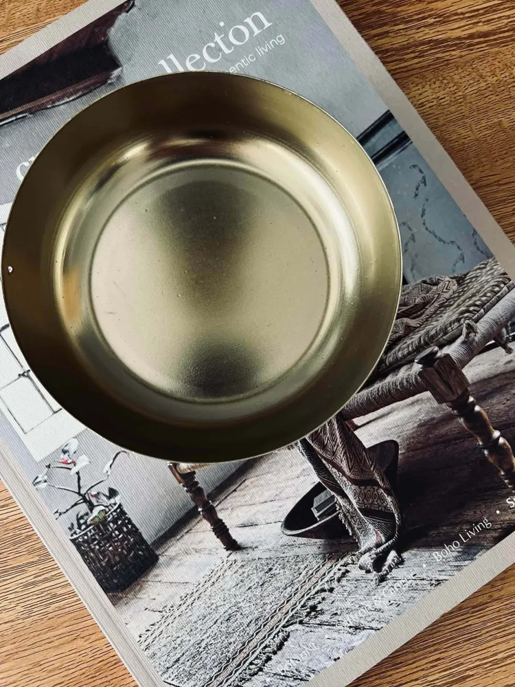 Bakke guld - Dia 14cm