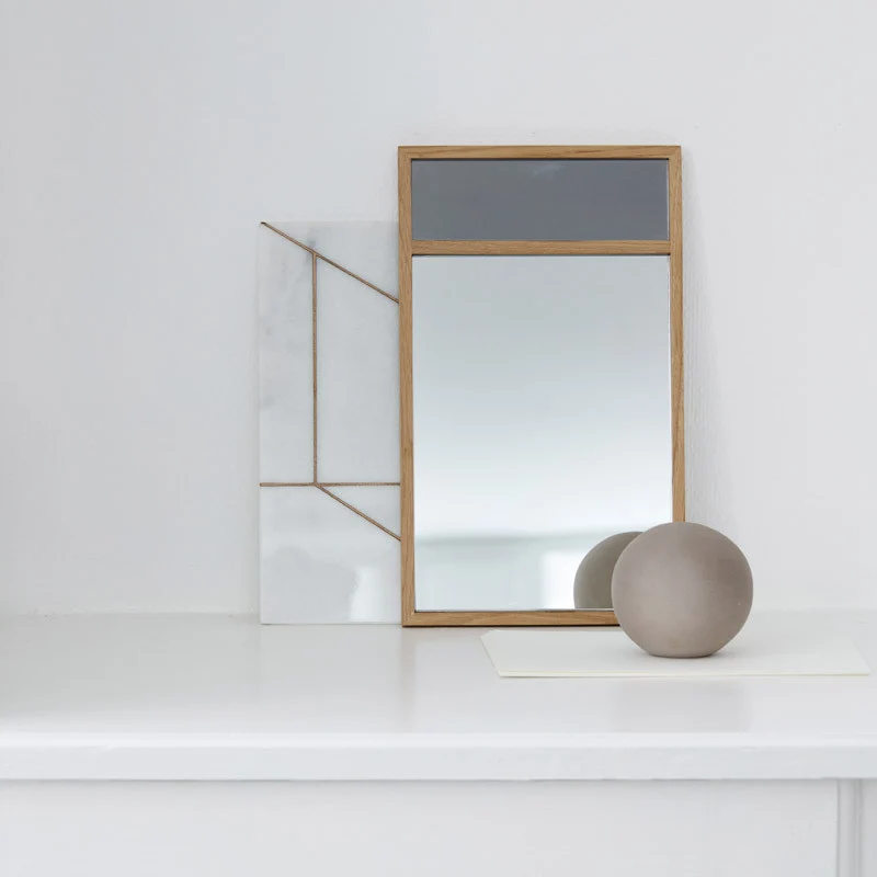 Kristina Dam Studio - Bakke / Spejl - Eg