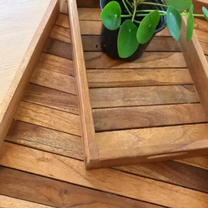 Teak bakke (lille)