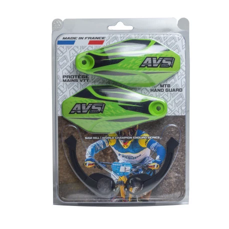 AVS KIT DECO Alu Handguard Lysegrøn/sort