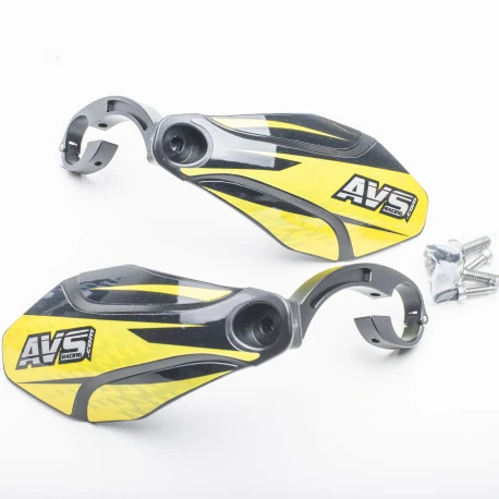AVS KIT DECO Håndskærm Alu Tab Sort/Gul