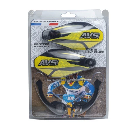 AVS KIT DECO Håndskærm Alu Tab Sort/Gul