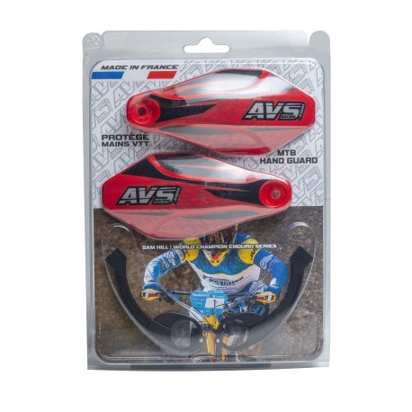 AVS KIT DECO Håndskærm Alu Tab Sort/Rød