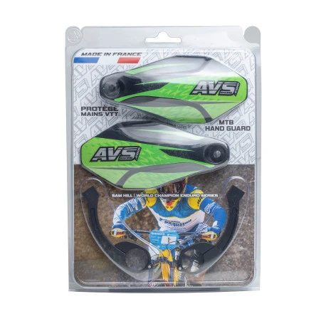 AVS KIT DECO Håndskærm Alu Tab Sort/Grøn