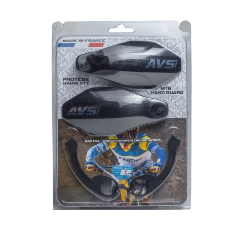 AVS KIT DECO håndskærm alu-ben sort