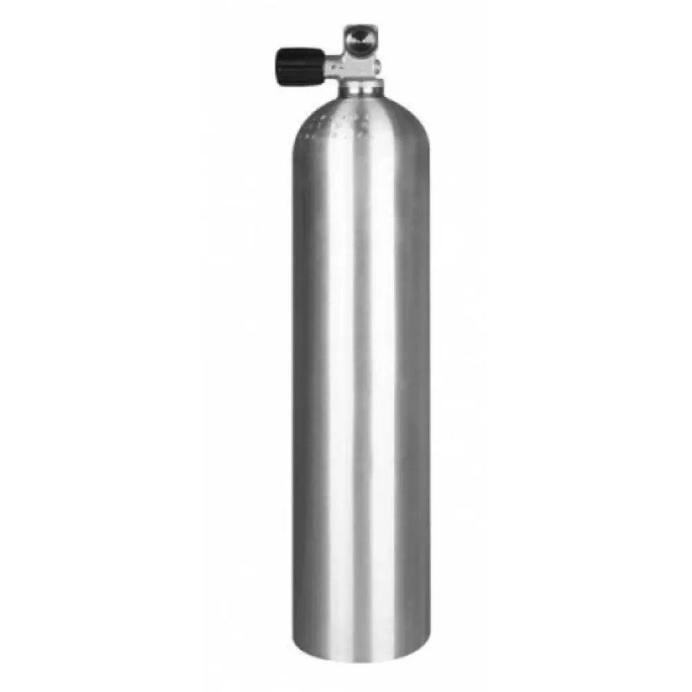 11,1L Alu Flaske 80CF 200 bar - inkl. ventil