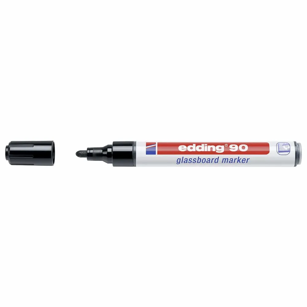 Edding 90 Glasmarker sæt 5 stk. Med