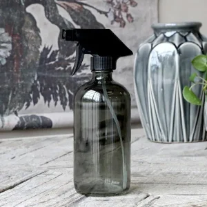 Flaske m. forstøver 480 ml. H21/Ø7,5 cm kul