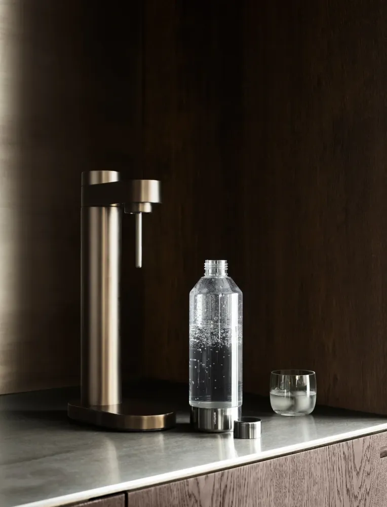 Stelton - BRUS flaske til sodavandsmaskine 1,15 L tydelig