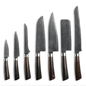 Knivsæt i Rose fra Qookware